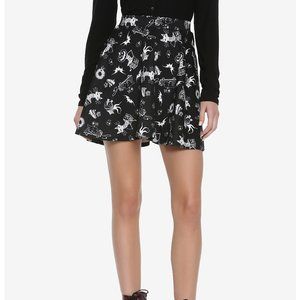 The Nightmare Before Christmas Spooky Toys Skirt
